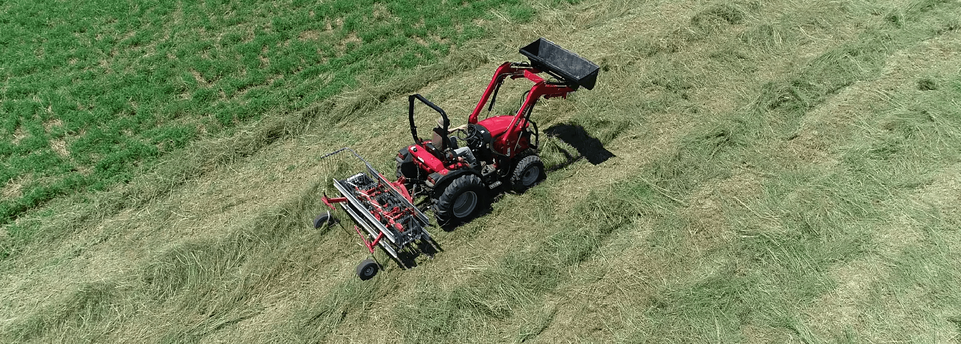 The Raking Process Tractor Tools Direct