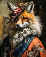  Fox In Fine Attire 