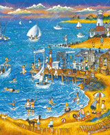  Fishing Pier, 500 Pieces 