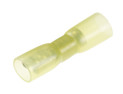 Yellow Female Spade 6.3mm heatshrink - Fully Insulated (Pack of 25)
