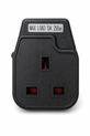 Trailing Socket 1 – Gang  Black