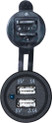 USB two port socket charge 12/24v