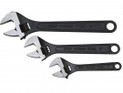 Set of 3 Adjustable Wrenches (6