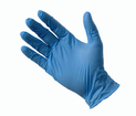 Blue Nitrile Gloves Powder-Free (Box of 100)