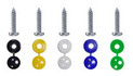 Screw & Hinged Cap 3/4" (Pack of 10)