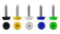 Moulded Head Number Plate Screws
