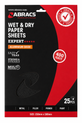 Wet & Dry Sheets ( Pack of 25 )