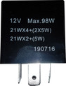Flasher Unit (12v) - 3 Pin Electronic ( 98 w ) ( Pack of 1 )