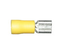 Yellow Female Spade Terminals (Pack of 100)