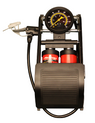 Foot Pump Double Cylinder High Pressure ( Pack of 1 )