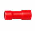 Red Fully Insulated Female Spade Disconnect Terminals  (Pack of 100) LONG