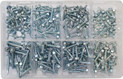 Assorted Self-drilling Hex-head self tapping screws (240 Pieces )