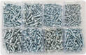 Assorted Self Tapping screws Posidrive 6-12 (800 Pieces)