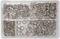 Assorted Stainless Steel Metric Spring Washers (650 Pieces )