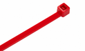 Red Nylon Cable Ties (Pack of 100)
