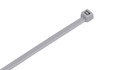 Silver Nylon Cable Ties (Pack of 100)