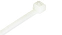 White Releasable Cable Ties (Type A) (Pack of 100)