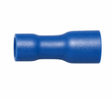 Blue Fully Insulated Female Spade Disconnect Terminals (Pack of 100)