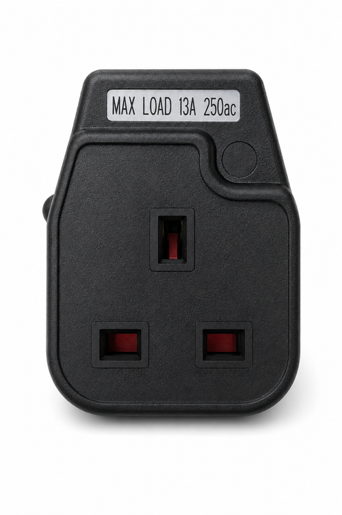 Trailing Socket 1 – Gang Black