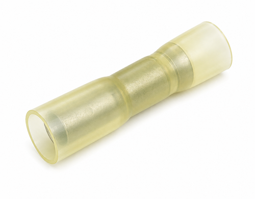 Female Bullet Heatshrink 5mm Fully Insulated - Yellow (Pack of 25)