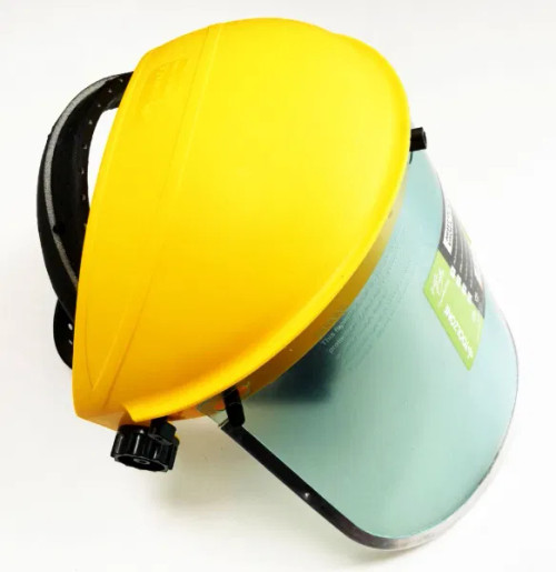 Face Shield 8(in) Clear Polycarbonate Visor