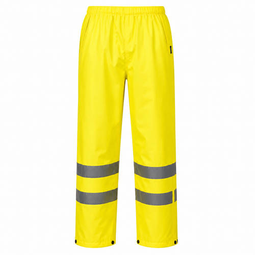 Hi-Vis Waterproof Trousers Yellow (Pack of 1)