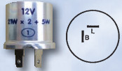 Flasher Unit (12v) - 2 Pin Thermal (94 w) (Pack of 1)