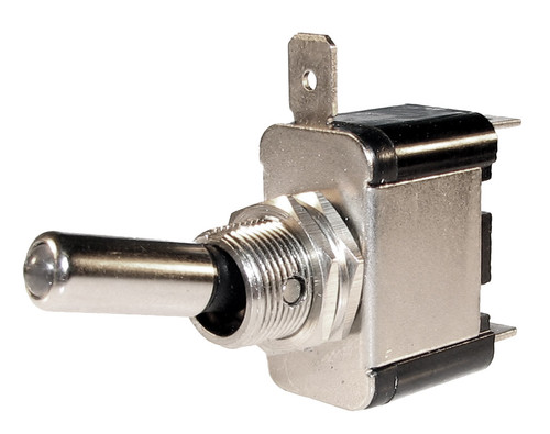 Heavy Duty LED Illuminated On/Off Metal Toggle Switch
