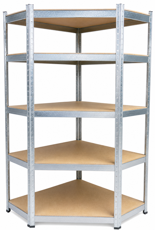 Corner Shelving Bay (5 shelves)