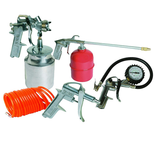 Air Tools & Compressor Accessories Kit (5 piece)