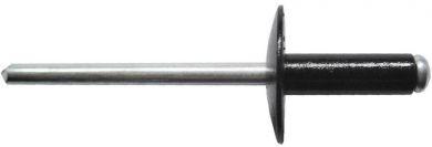 Large Flange Aluminum Rivets (Pack of 100)