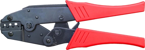 Ratchet Crimping Tool for Uninsulated Spade Terminals (0.5–6.0 mm²) (Pack of 1)