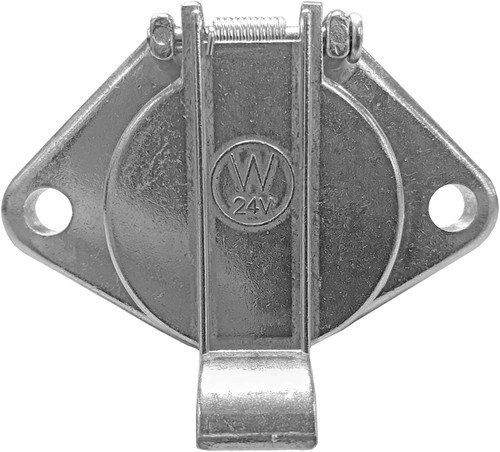 7-Pin Socket 24v Metal (Pack of 1)