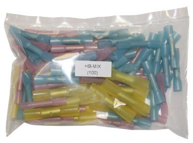 Assorted Heat Shrink Butts (100 Pieces)
