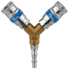 PCL Airline Twin Vertex Coupling (Y-piece)