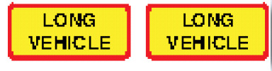 Pair of Marker Boards UK (type 5)