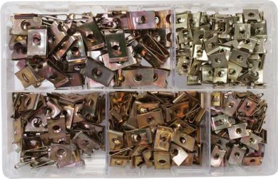 Assorted Speed Fasteners BZP (300 pieces)