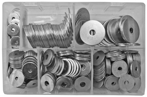 Assorted Repair Washers Metric/Imperial (400 Pieces)