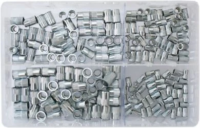 Assorted Nutserts 4mm-8mm (200 pieces)