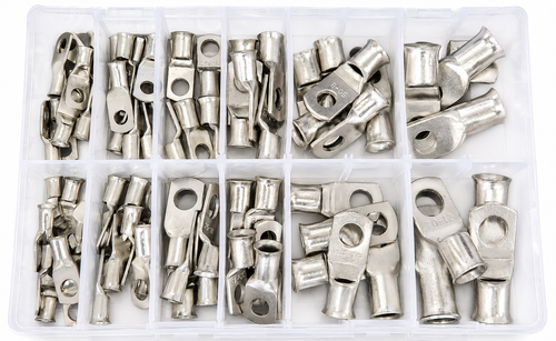 Assorted Copper TubeTerminals 10-70mm² (78 Pieces)