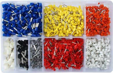 Assorted Cord Ends German (2600 Pieces)