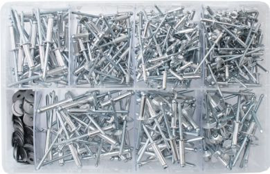 Assorted Rivets (Popular) (475 Pieces)
