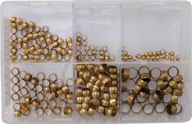 Assorted Box of Brass Olives (metric) (200 Pieces)