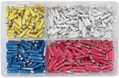 Assorted Continental Fuses (500 Pieces)