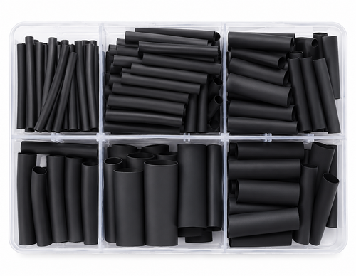 Assorted Box of 3:1 Adhesive Lined Heatshrink Mix (225 Pieces)