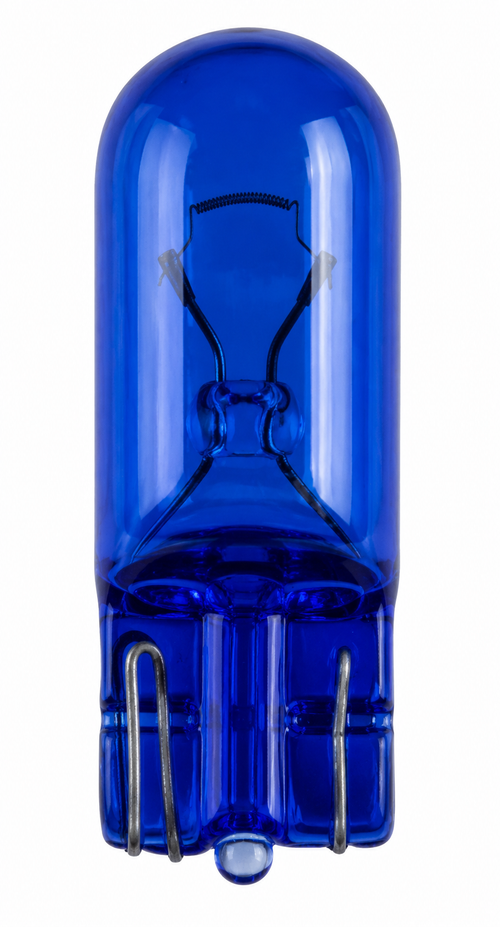 EB501B Bulbs Capless 12v-5w W2.1x9.5D Blue (Pack of 10)