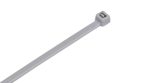 Silver Nylon Cable Ties (Pack of 100)