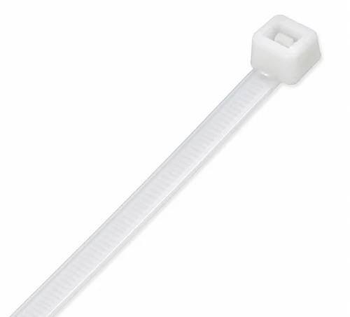 White / Natural Nylon Cable Tie (Pack of 100)