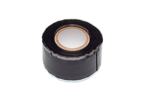 Black Silicone Tape, 25mm x 3m (Pack of 1)