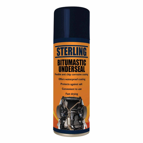 Sterling Bitumastic Underseal Aerosol Spray (400ml) (Pack of 1)